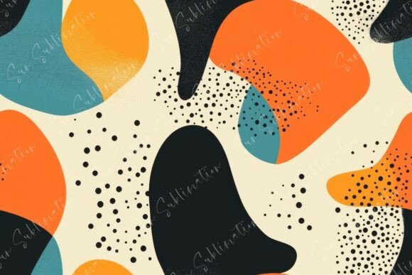 Abstract Artistic Patterns Seamless