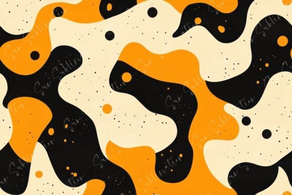 Abstract Patterns in Vibrant Seamless