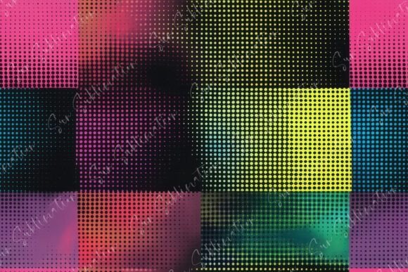 Abstract Vibrant Patterns Seamless