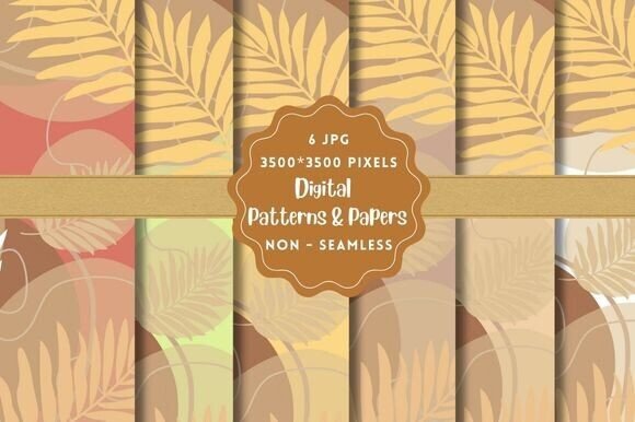 Bohemian Digital Papers and Patterns: A Creative Resource for Modern Designers
