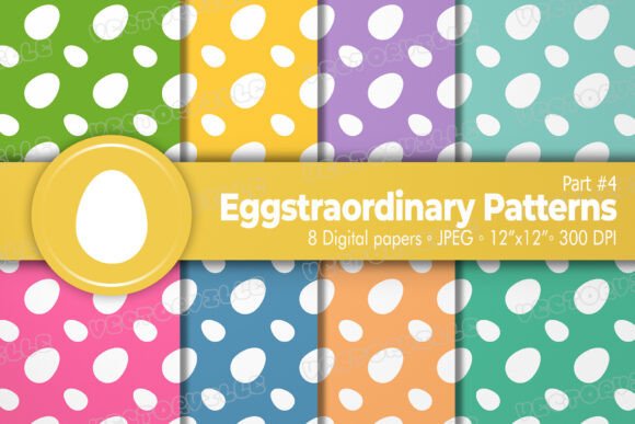 Exploring the Eggstraordinary Patterns Bundle – Part 4 for Creative and Commercial Use
