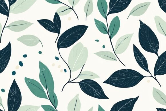 Integrating Abstract Leaf Patterns Seamless Designs into Digital and Physical Projects