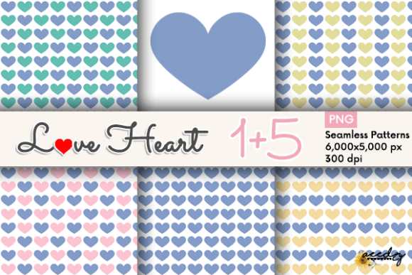Pacific Hearts Patterns: Elevate Your Creative Projects with Seamless Digital Design