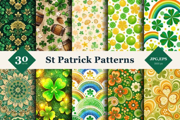 St. Patrick’s Day Patterns 05