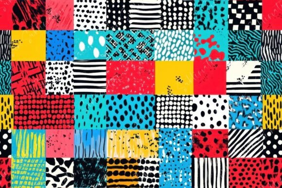 The Art of Seamless Colorful Abstract Patterns: Elevating Digital and Physical Design