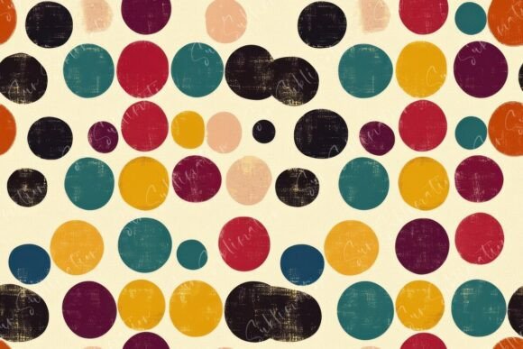 Vibrant Seamless Circle Patterns for Design